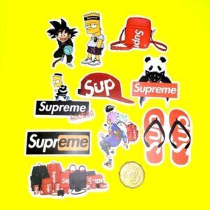 3/$20 brand new 10x waterproof Supreme stickers